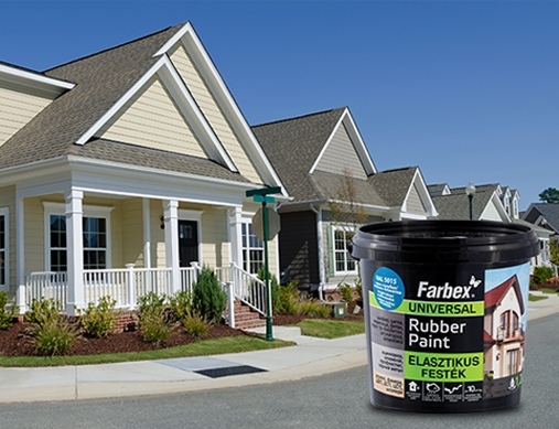 Farbex Rubber Paint Elasztikus festék Farbex Rubber Paint Elasztikus festék